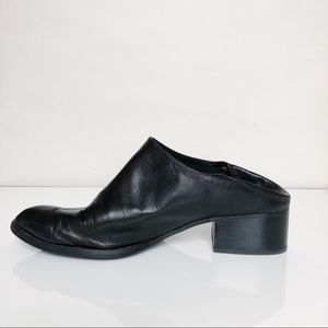 Jeffrey Campbell Leather Mules